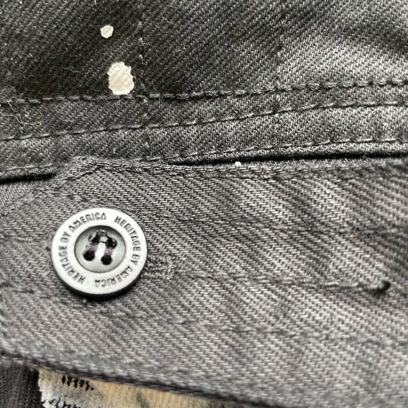 The Heritage America Denim Jacket Paint Splatter - Picture 6 of 11